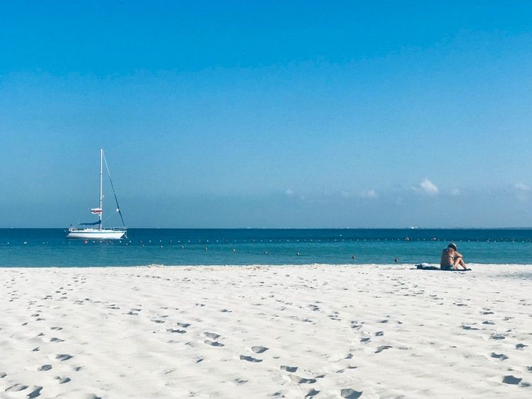 'Tesoros' en las playas de Cancún