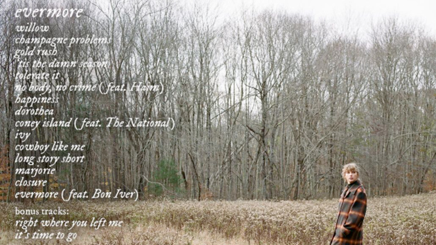  Taylor Swift Anuncia El Lanzamiento De Su lbum evermore Haahil 