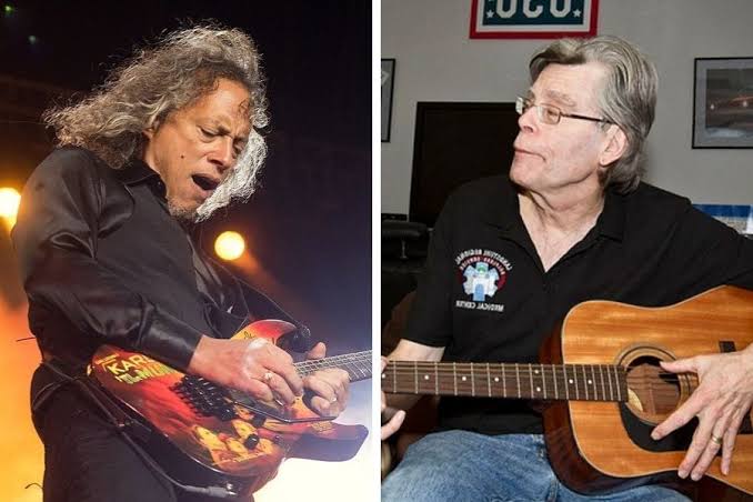 Kirk Hammett y Stephen King