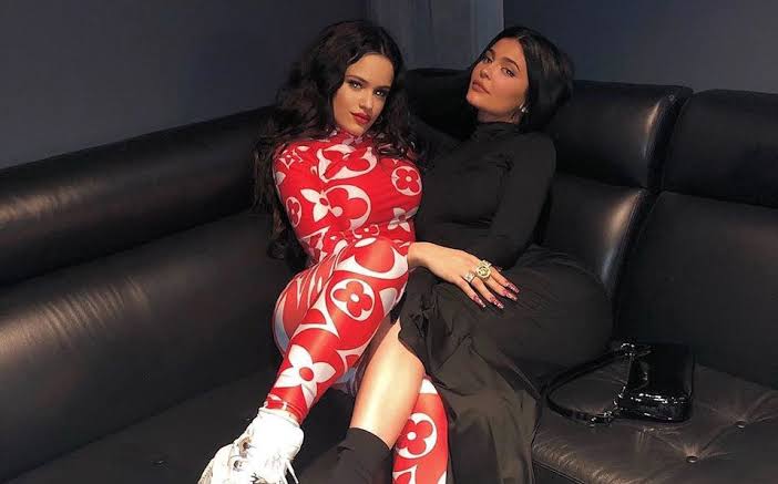 Kylie jenner y Rosalía