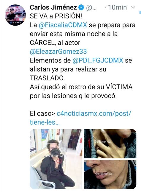 Eleazar Gómez detenido