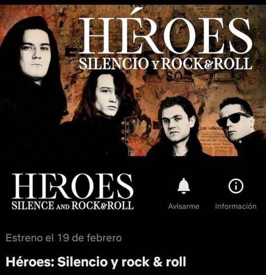 ‘Héroes: silencio y rock & roll’