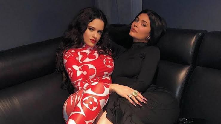 Rosalía y Kylie Jenner