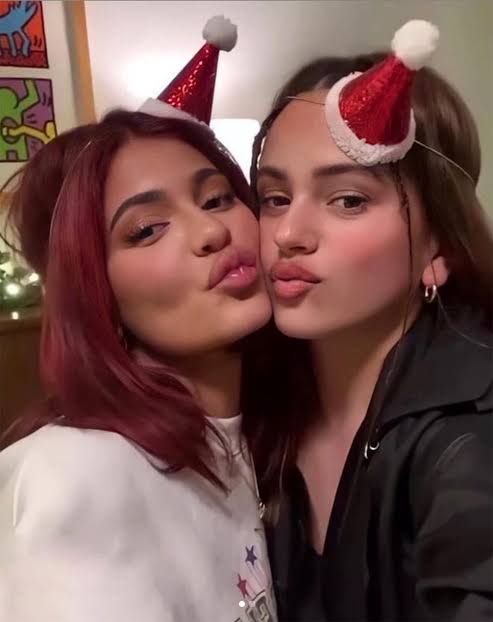 Kylie Jenner y Rosalía