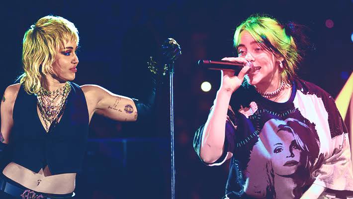 Miley Cyrus y Billie Eilish